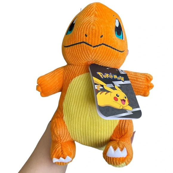 POKÉMON Charmander Rare Corduroy Plush Toy - Picture 3 of 11
